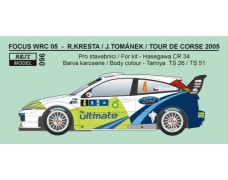 Decal - Ford Focus WRC 04 Rally Sardinia / Tour de Corse 2005 Kresta